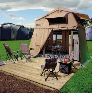 sky lodge skylodge Drenthse Roos Drenthe Camping Tent ingericht